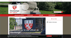 Desktop Screenshot of mairie-stuckange.fr